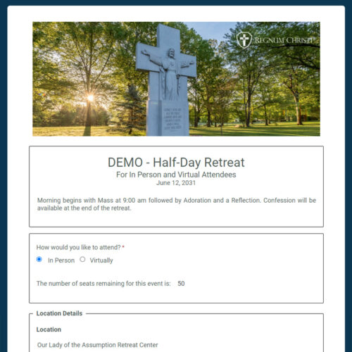 Half-Day Retreat In Person and Virtual