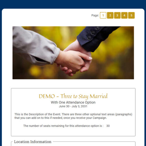 Married Couples Event