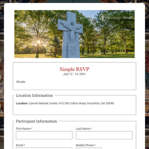 Protected: RSVP In Person-Simple