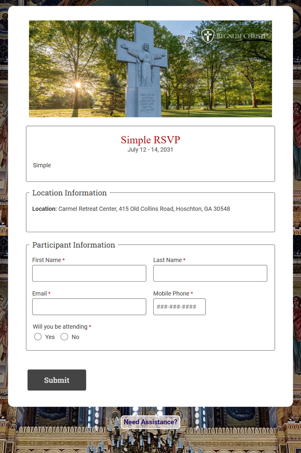 RSVP Simple